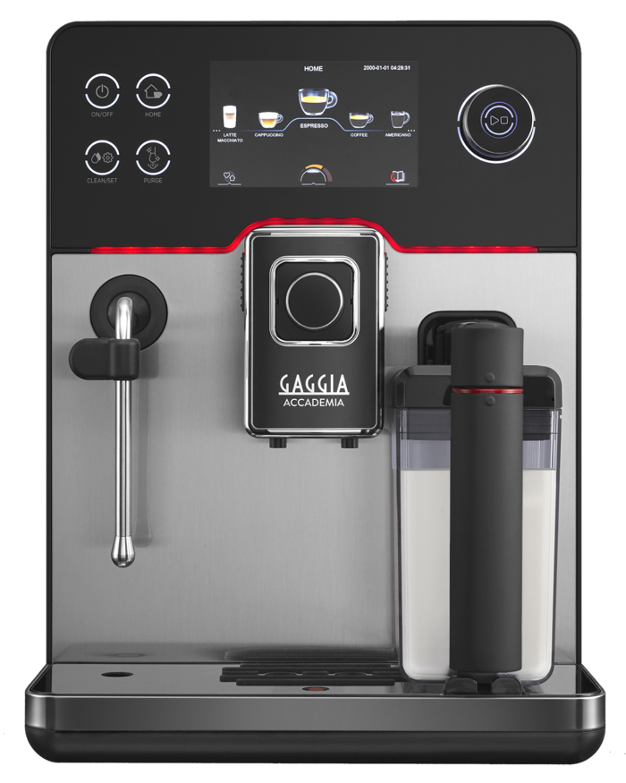 Gaggia Aftomati Mixani Espresso ''New Accademia Inox'' me Mulo Alesis 0010400045